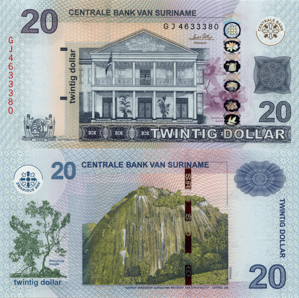 20 Suriname Dollar