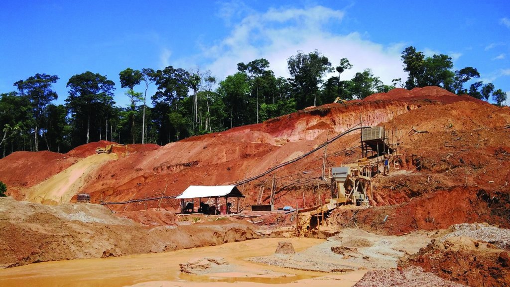 gold mine suriname