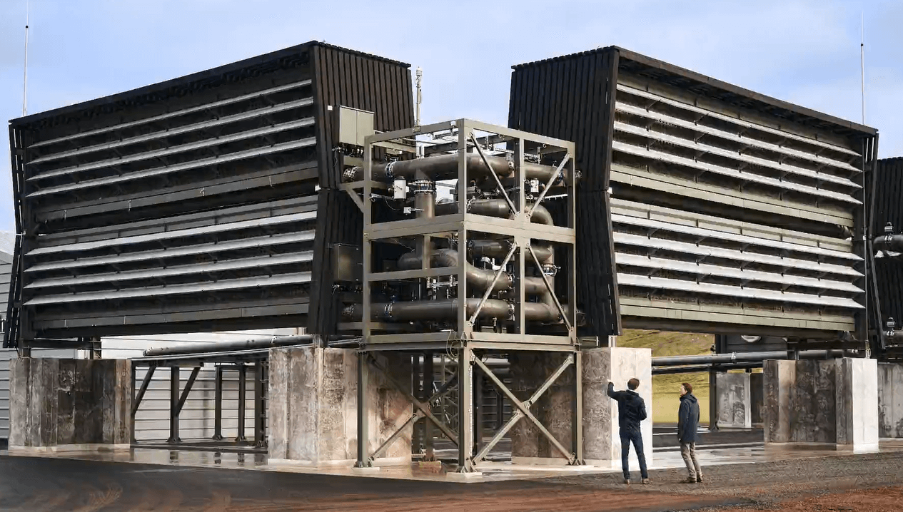 The massive machines removing carbon from Earth's atmosphere