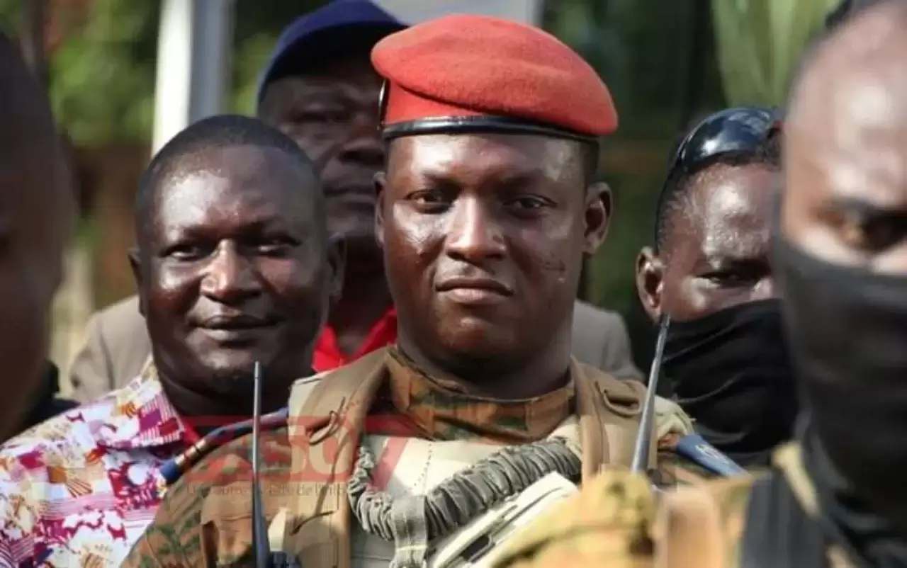 Burkina Faso's President Ibrahim Traore