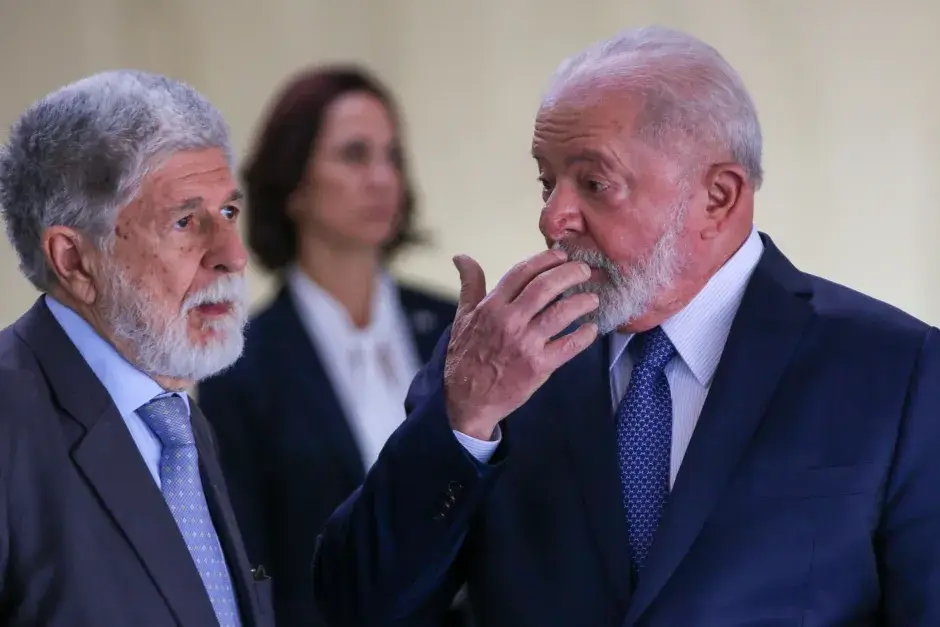 Lula with Celso Amorim
