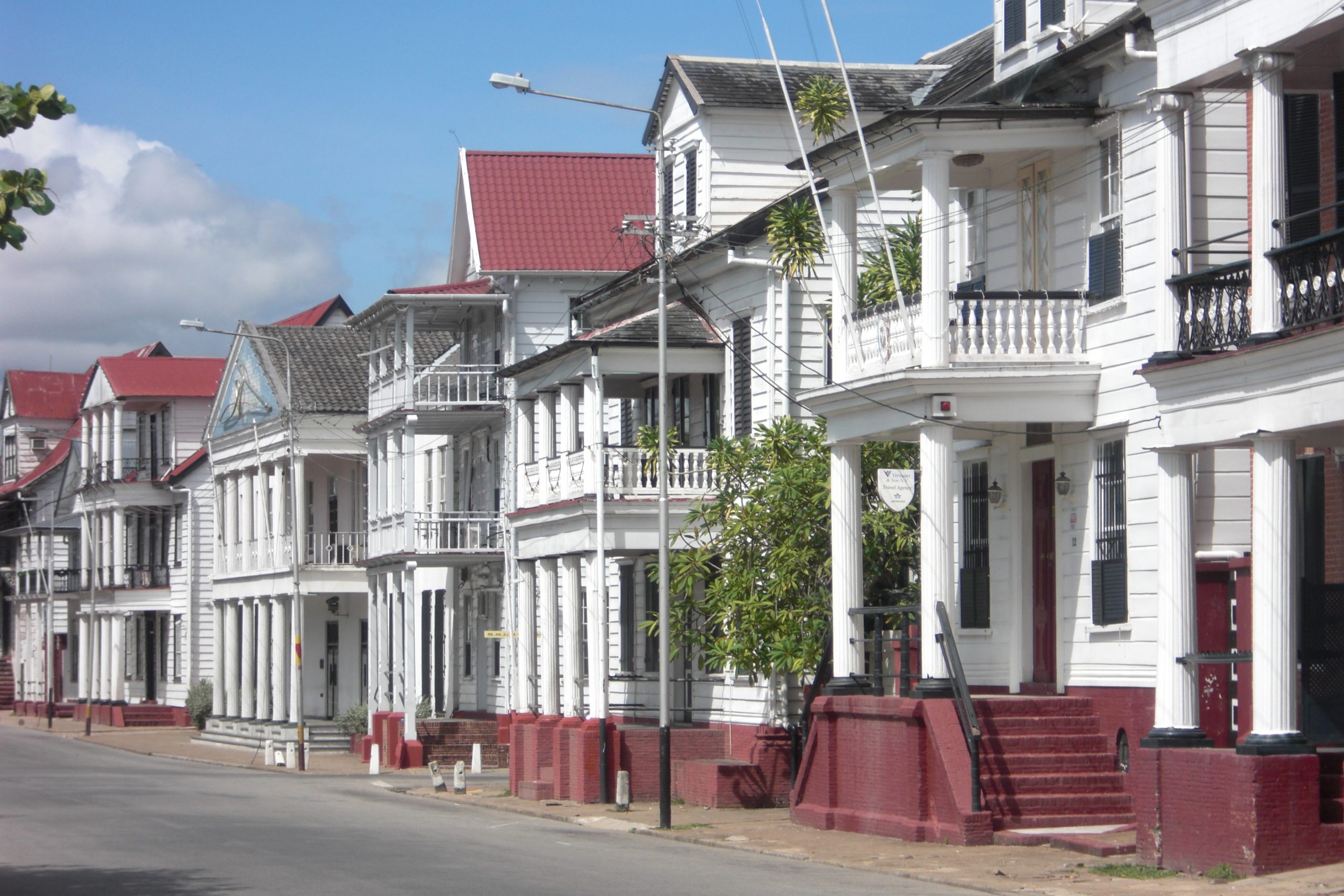 Paramaribo Colonial Houses