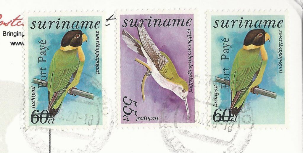 Suriname stamps