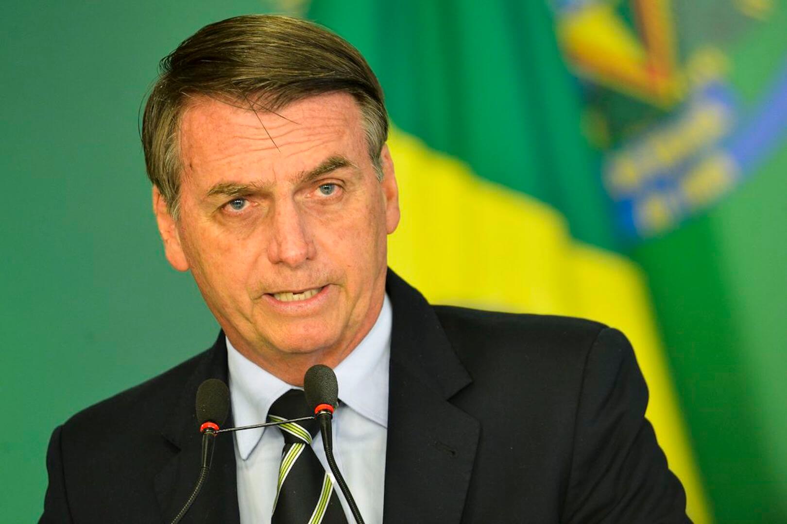 President Bolsonaro laat van zich horen