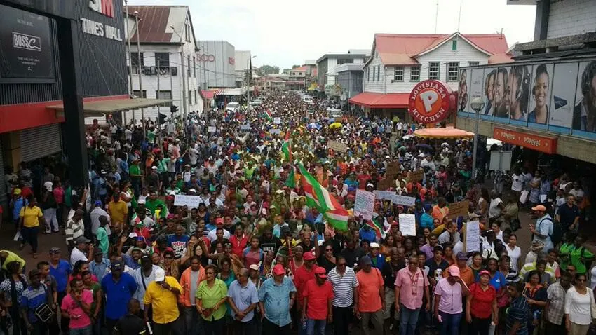 Suriname riots take after Brazil