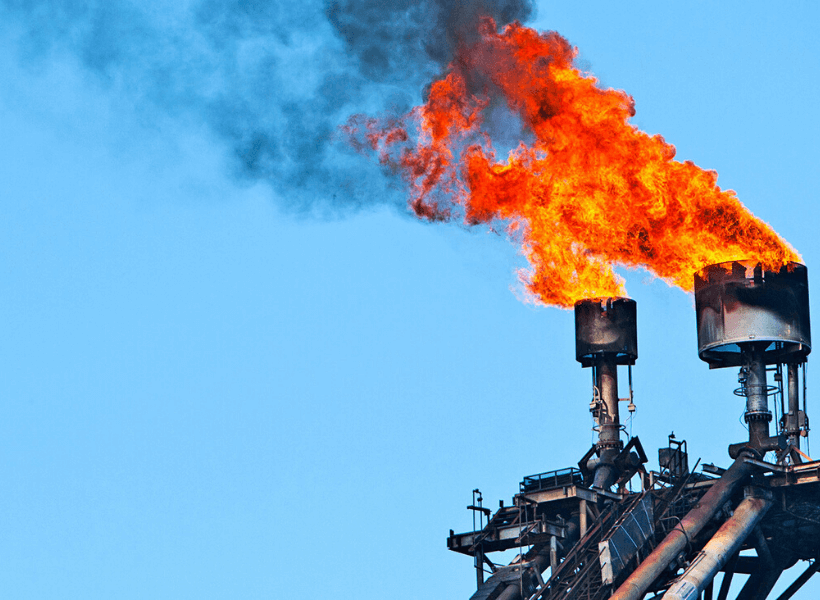 Gas turns into Energy